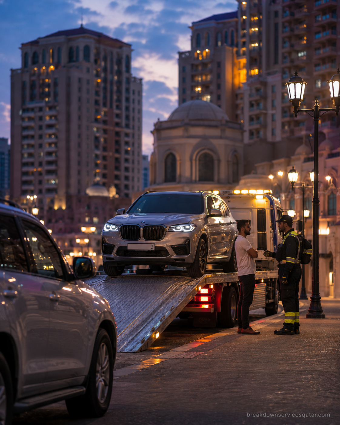 breakdown service qatar roadside assistance