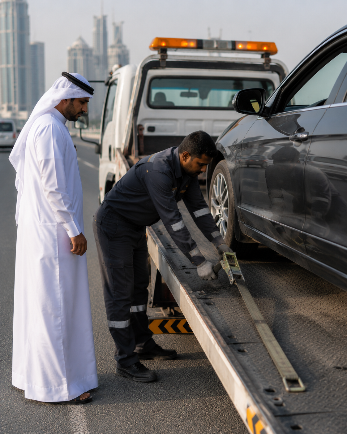 Car Recovery Qatar roadside assistance