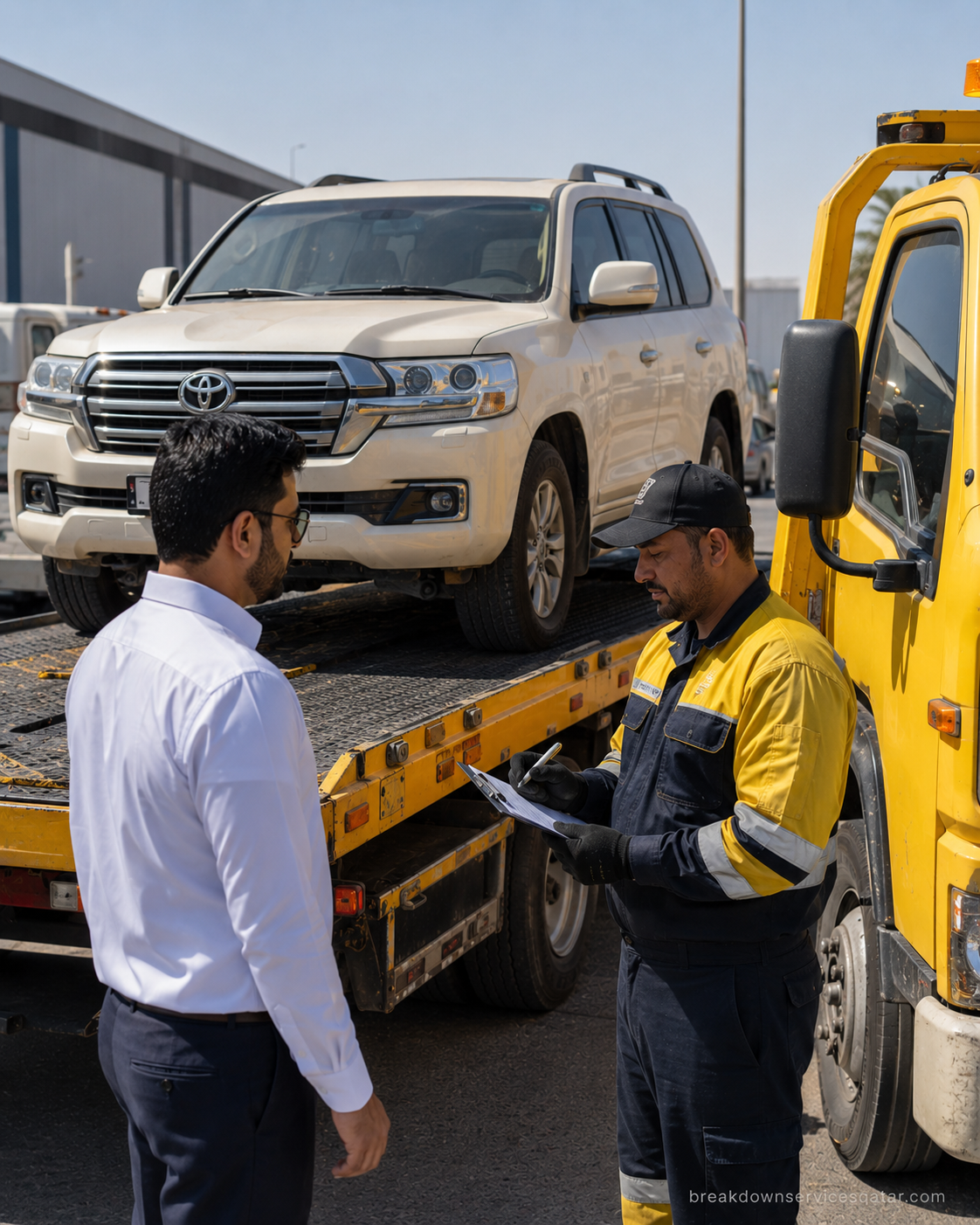 car towing service qatar roadside assistance