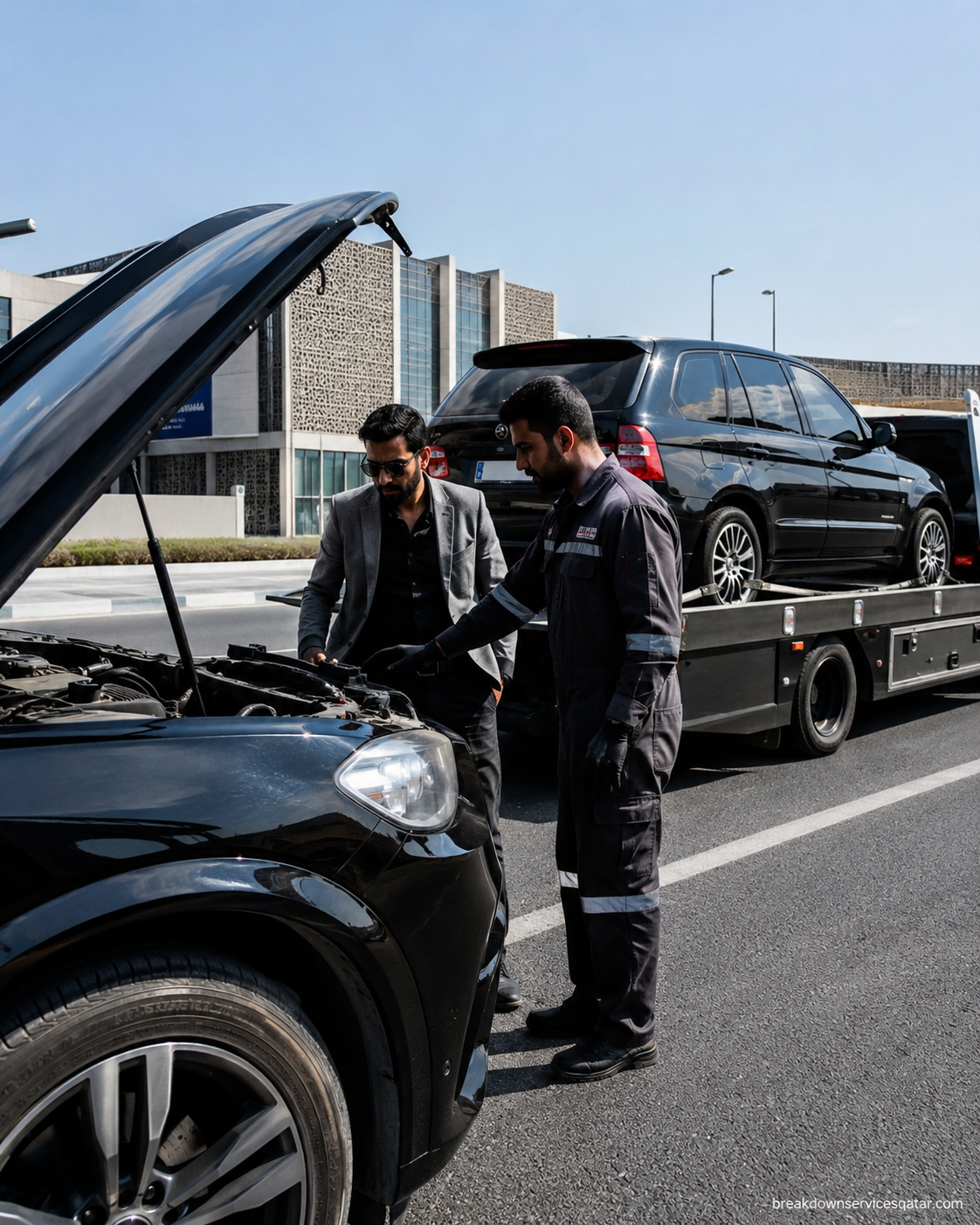 cheap towing service qatar roadside assistance