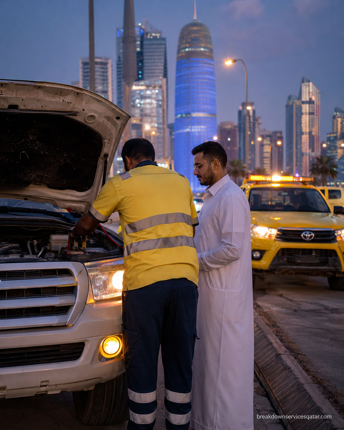 Dead Battery Service Qatar