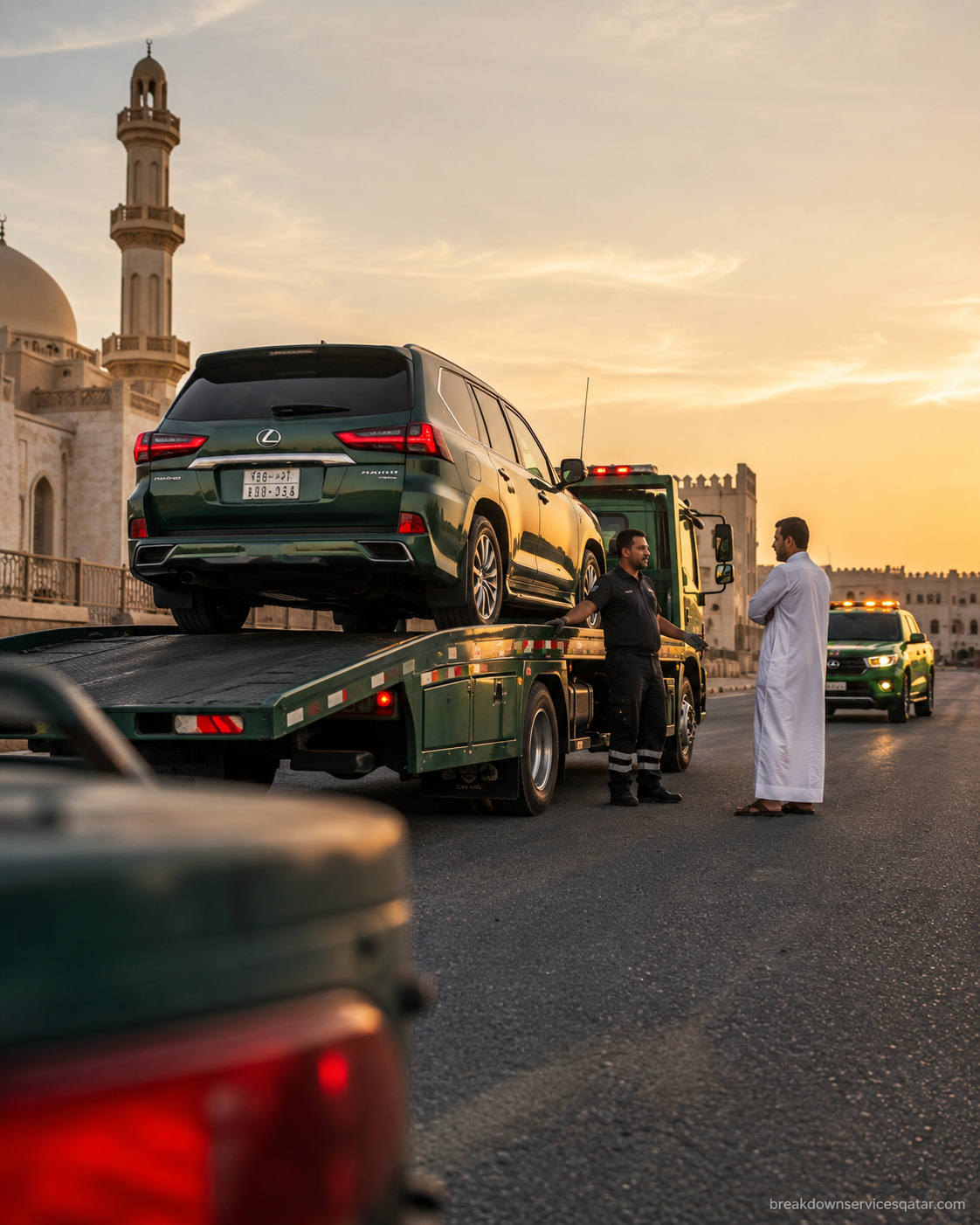 Flatbed Towing Qatar