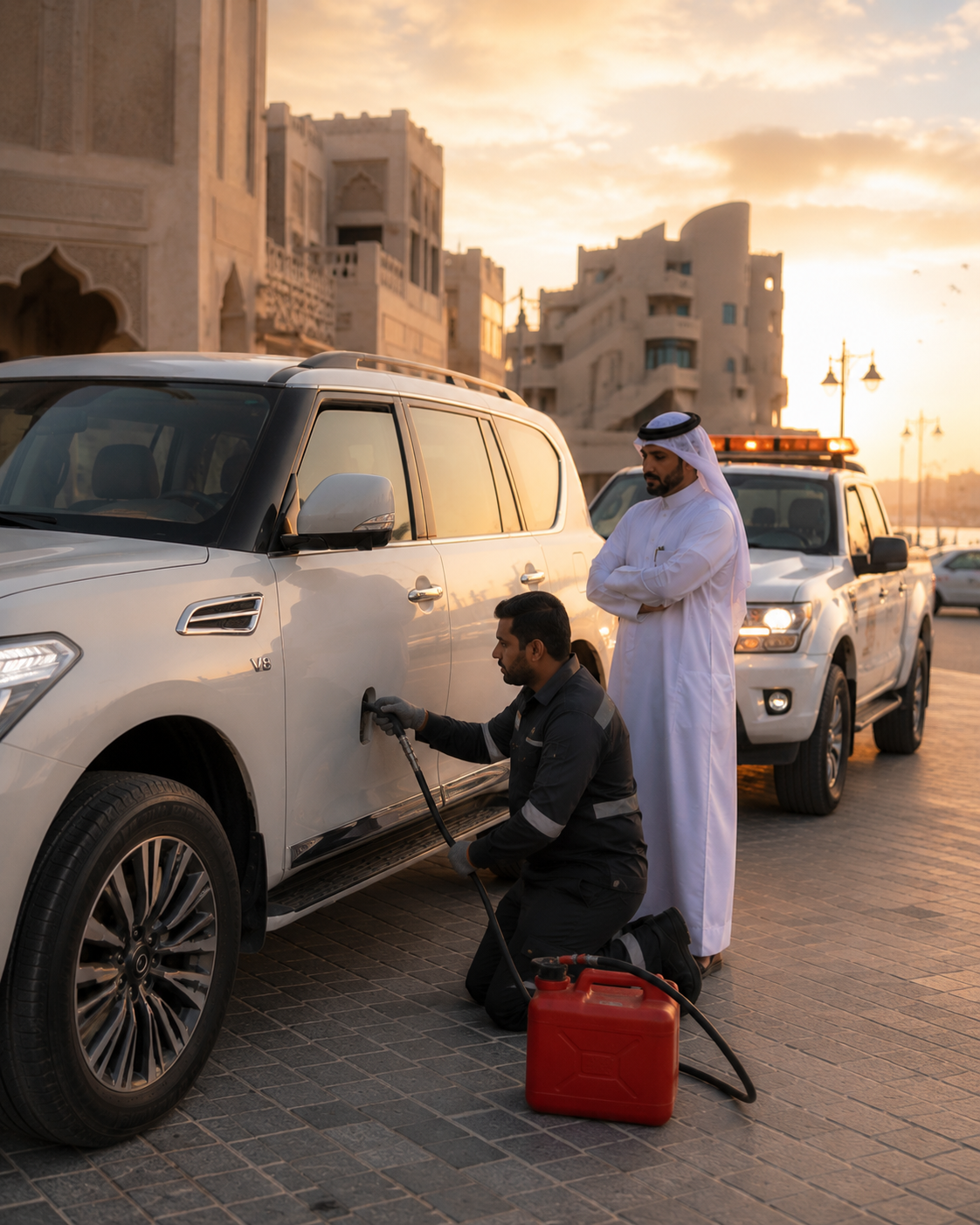 Fuel Delivery Qatar roadside assistance