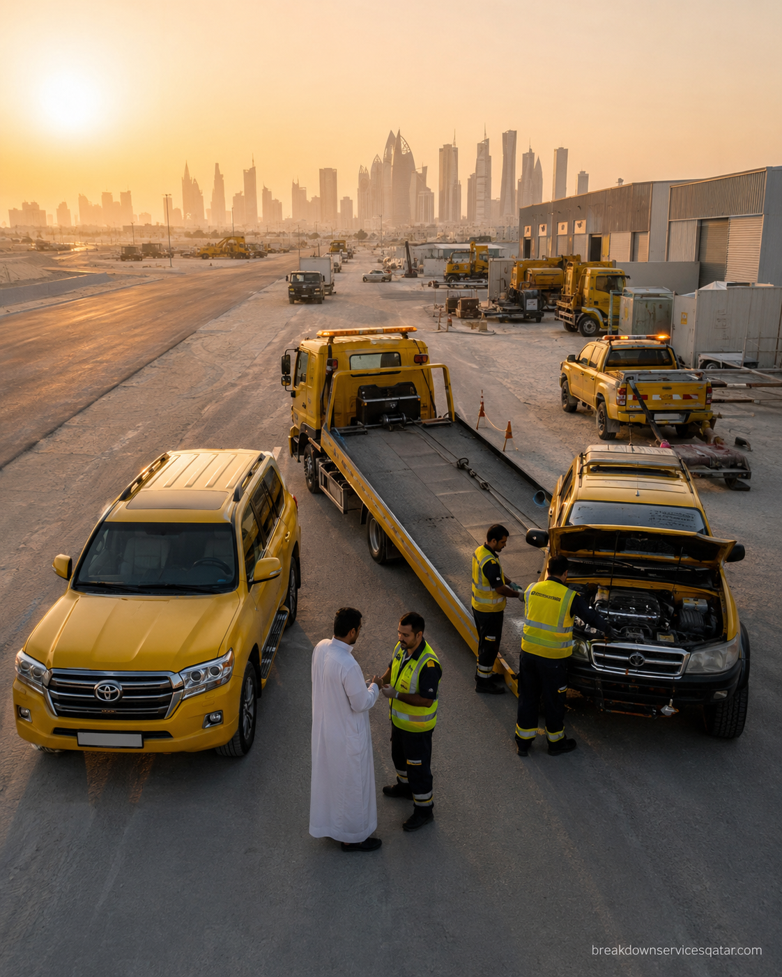 Heavy Truck Towing Qatar