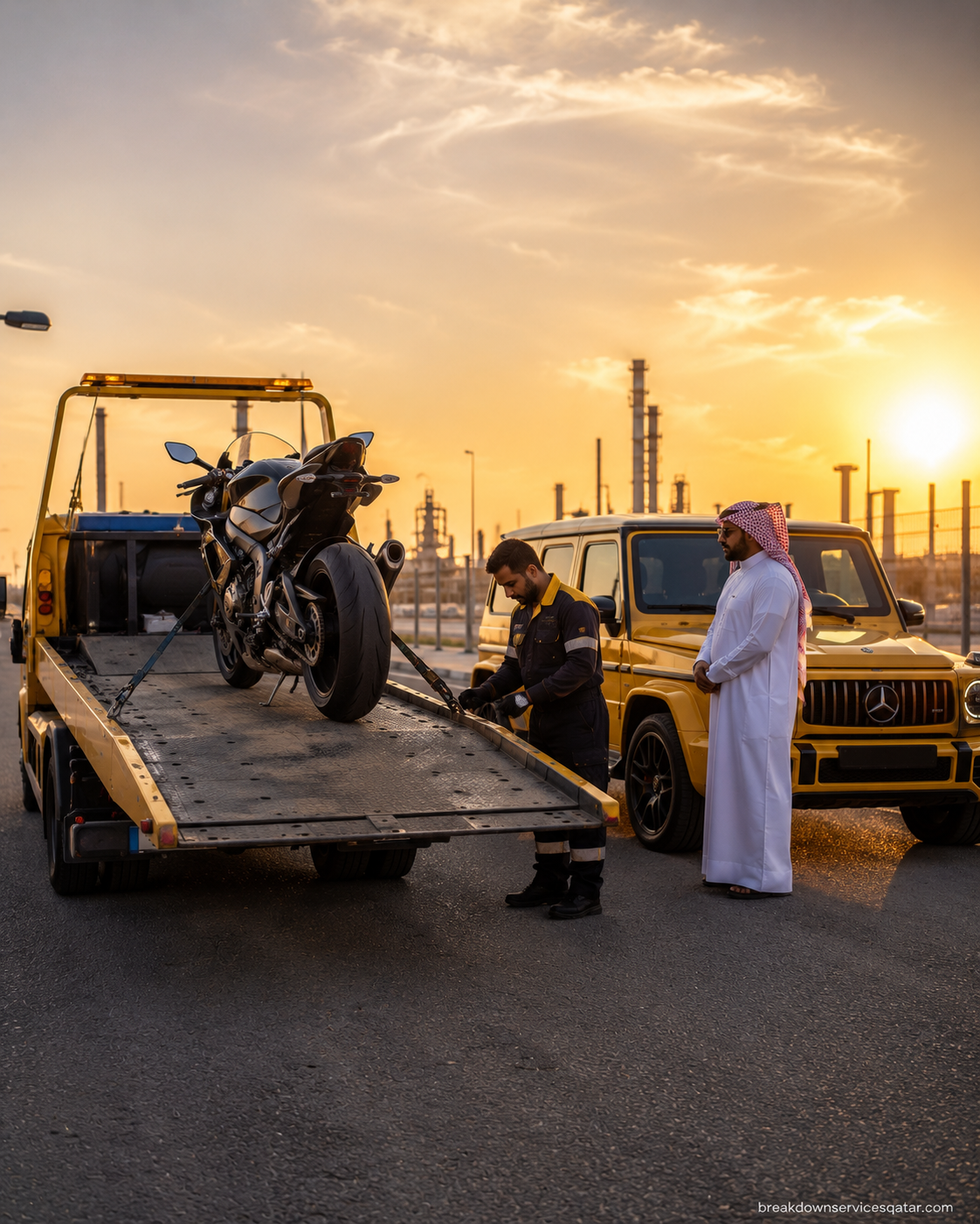 Motorcycle Towing Qatar