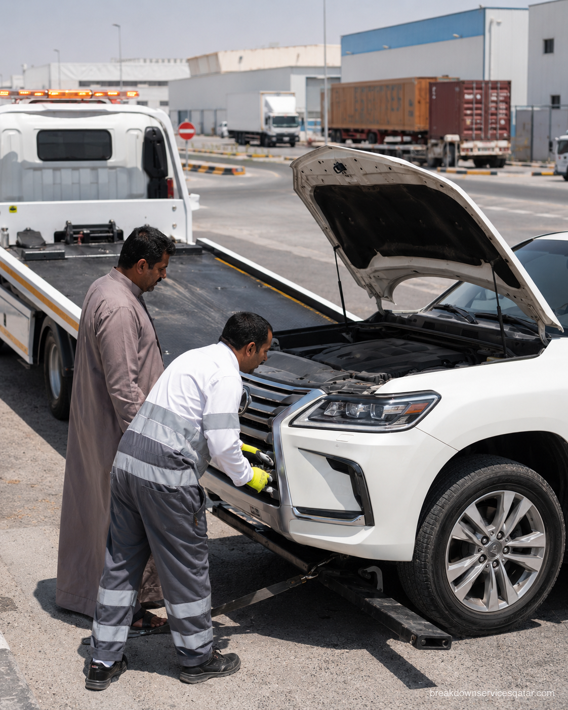 Recovery Truck Qatar