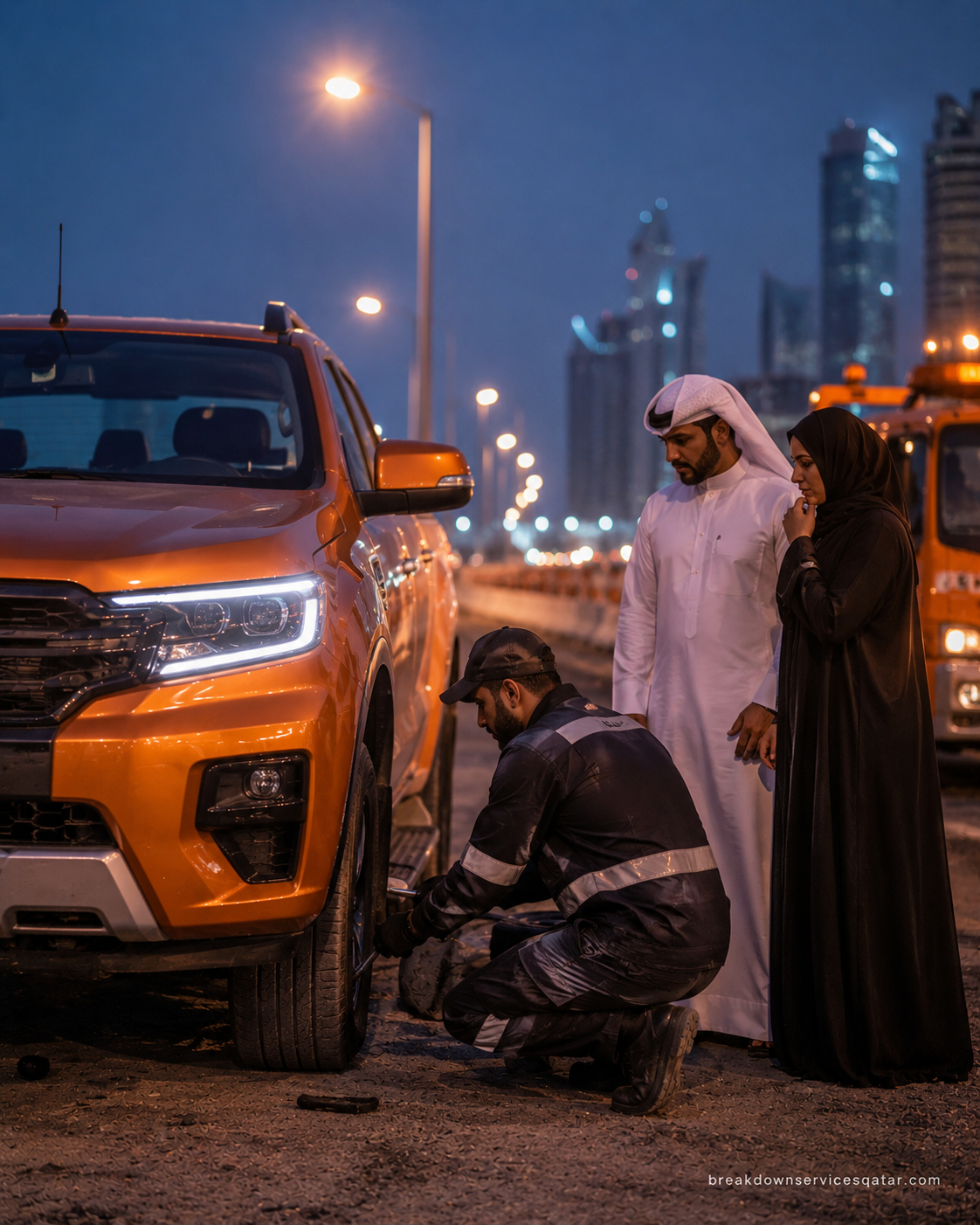 Roadside Mechanic Qatar roadside assistance