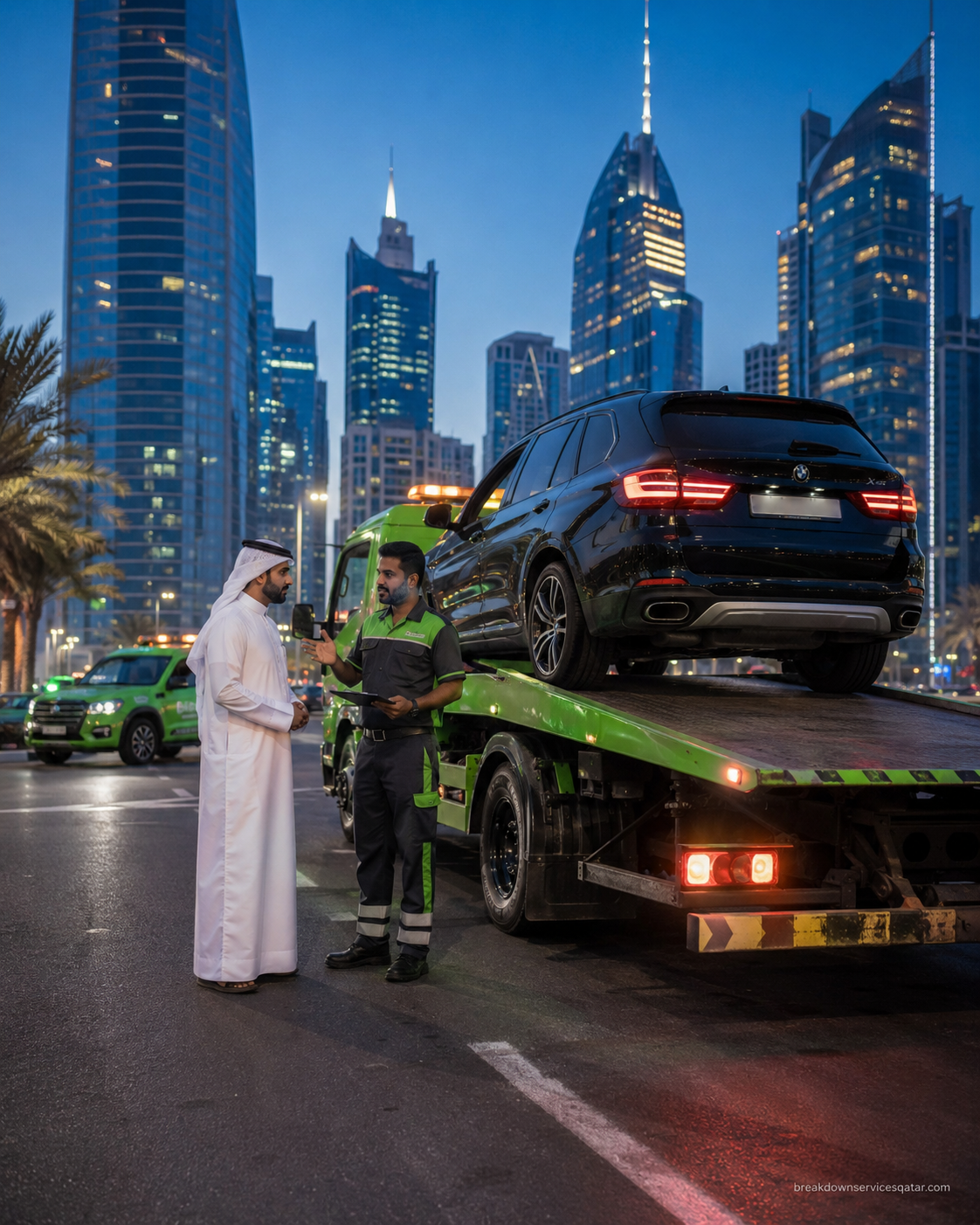 tow truck doha service in Qatar