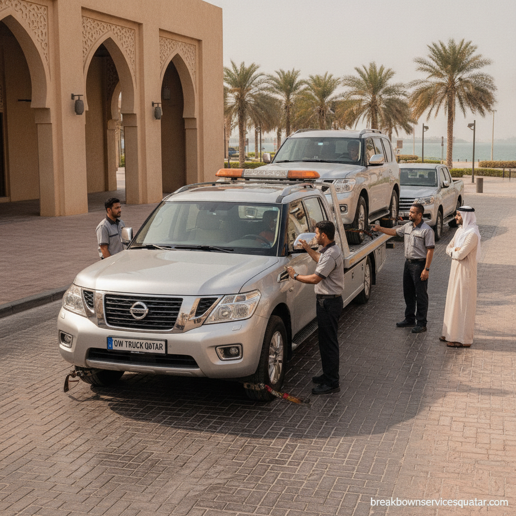 tow truck qatar roadside assistance