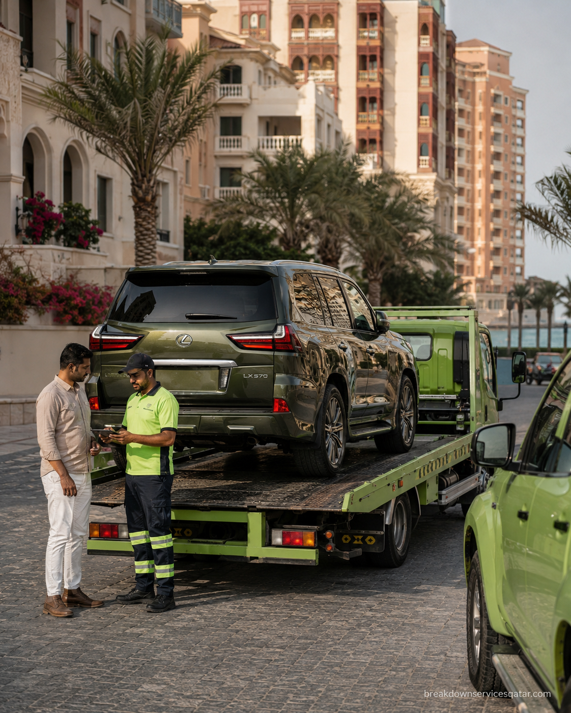 towing near me qatar roadside assistance