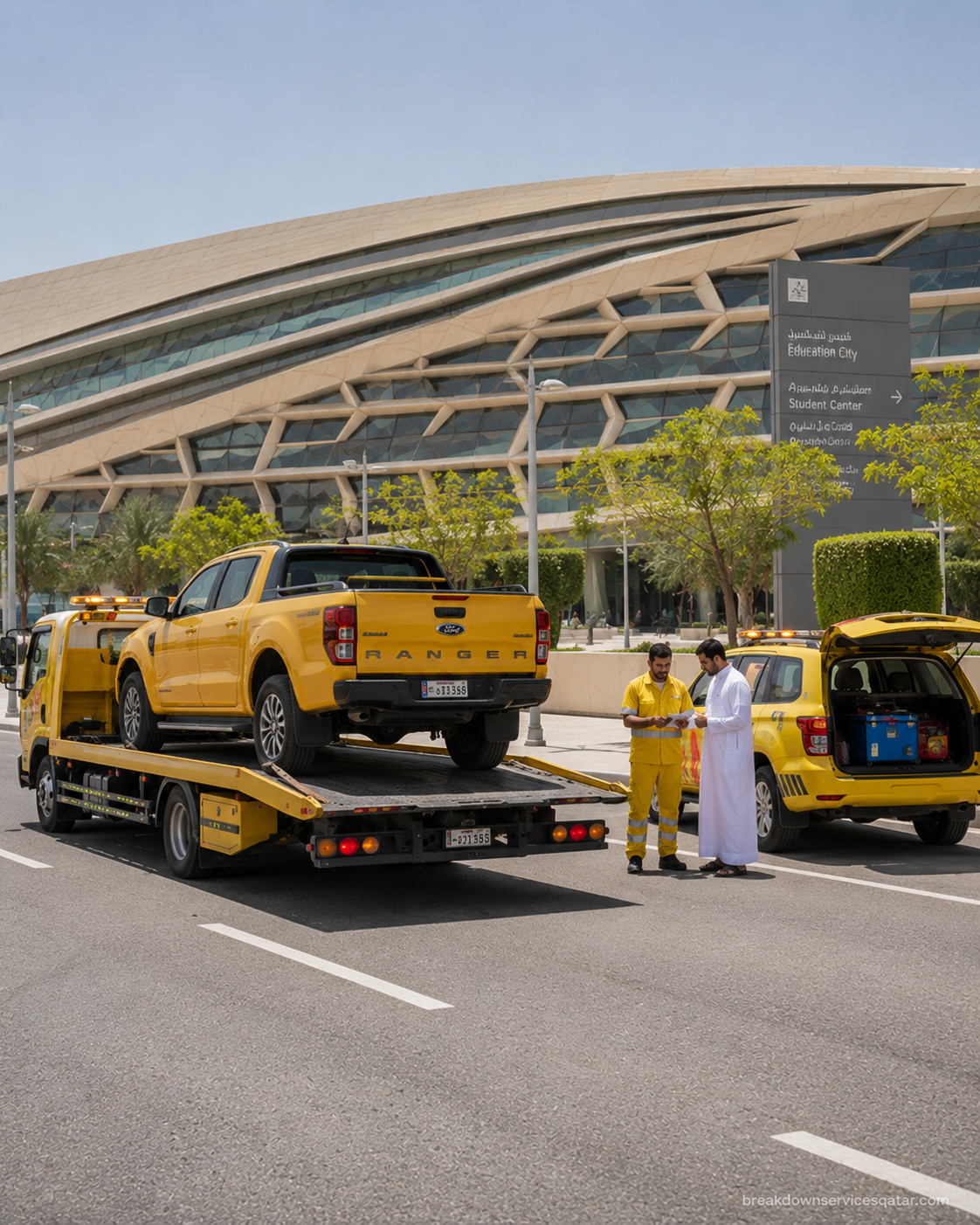 Truck Towing Doha
